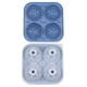 thumbnail image 1 of Bandeja de silicona para cubitos de hielo con forma de balón de fútbol, 4 cavidades, 5 cm de diámetro, para hacer bolas de hielo redondas, ideales para whisky, cócteles y cerveza. Bandeja, 1 of 6
