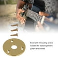 thumbnail image 4 of Guitar Jack Socket Plate, Secure Connection And Enhanced Sound Quality, Suitable For Electric Guitars, Basses, Ukulele, Banjo, Mandolin, 4 of 8
