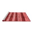 thumbnail image 2 of Ahgly Company Machine Washable Indoor Rectangle Abstract Red Modern Area Rugs, 7' x 9', 2 of 4