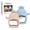Beige&Blue, variant on MONIRIXAR Silicone Baby Teether,Easy-Grip Multi-Texture Teething Toy for 0+ Months,BPA-Free,Beige