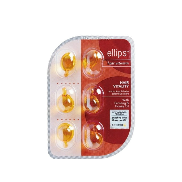 Ellips Hair Vitality Revitalizing Hair Vitamin 6 Capsules