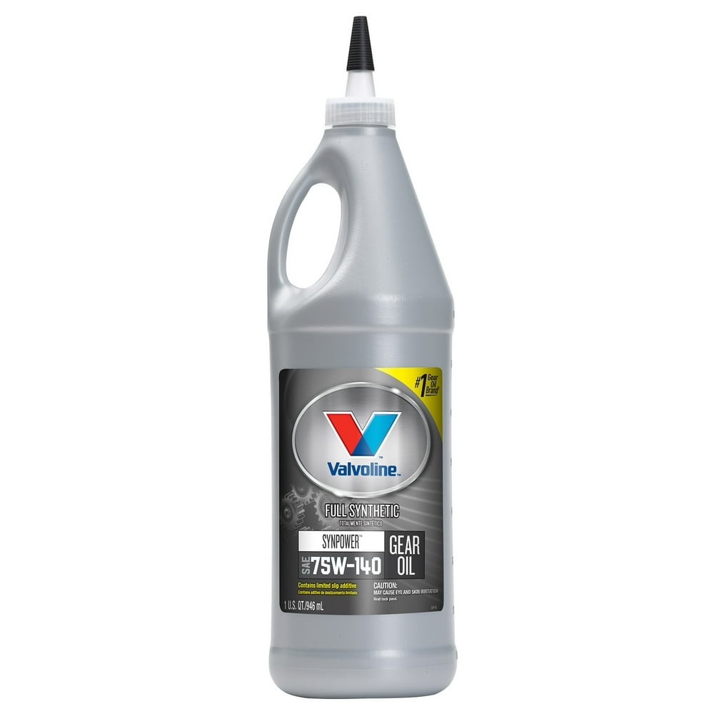Valvoline SynPower SAE 75W140 Full Synthetic Gear Oil 1 QT Walmart