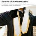thumbnail image 5 of 5 Pcs Graduation Stoles Party Decor Dresses for Ceremony Mens Girdle Shawl DIY White Student Sash and Women, 5 of 6