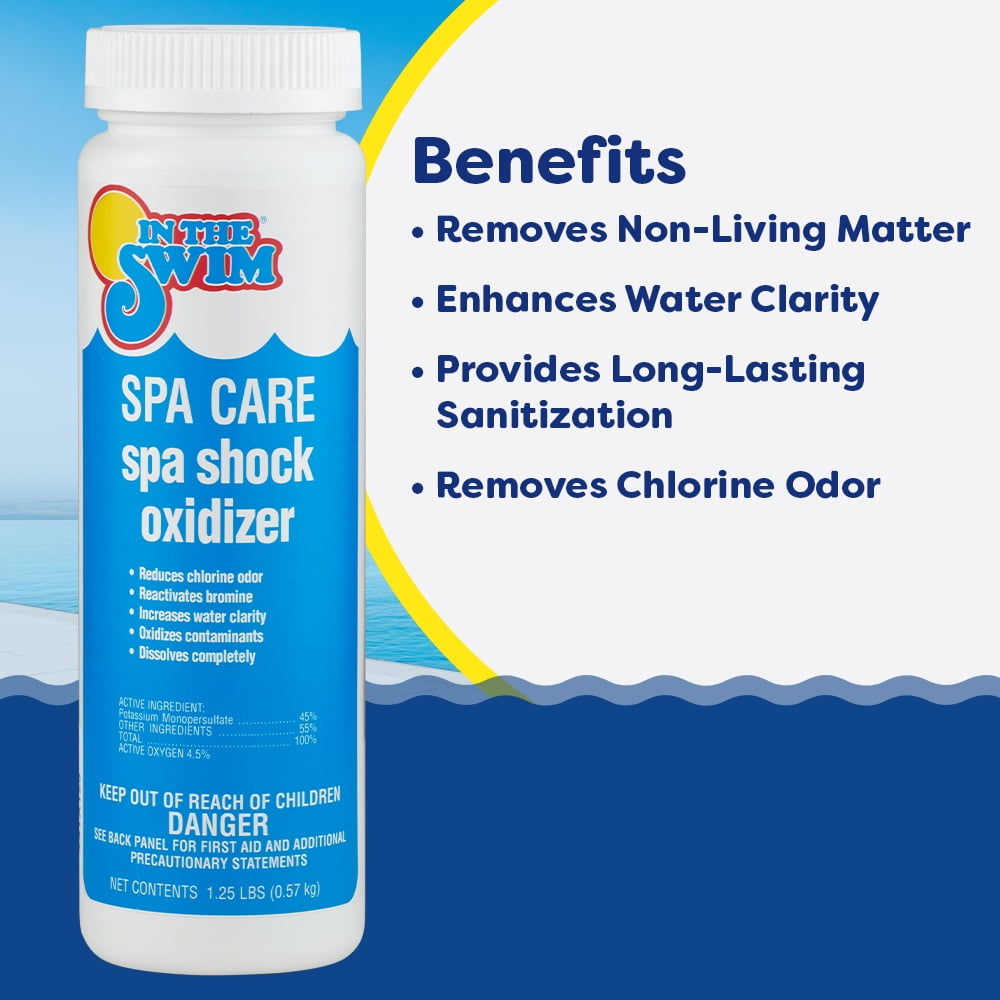 In The Swim Spa and Hot Tub Maintenance Kit and Bromine Plus Bundle – Pre-Stabilized, Low Odor, Chlorine Alternative KSPAMNT01AZ_Bro