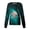 Blue #42, variant on Halloween Scrub Tops for Women Bat Pumpkin Long Sleeve Horror Medical Scrubs Castle Skeleton Funny Button Down Medical Uniform, S