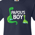thumbnail image 4 of Inktastic Papou's Boy Grandson Gift Youth T-Shirt, 4 of 5