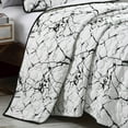 thumbnail image 3 of Wellco  Bedding Comforter Set Bed In A Bag - 3 Piece Bedding Sets - Oversized Bedroom Comforters, Marbling Queen, 3 of 5