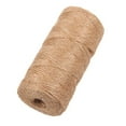 thumbnail image 4 of facefd 100m Jute Cord 2mm String Crafts DIY jute string Gift Wrapping Twine Rope Natural, 4 of 9