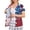 Blue, variant on Mastectomy Shirt for Women with Drain Pockets Chemo Port Access Post Surgery Comfortable Recovery Clothing