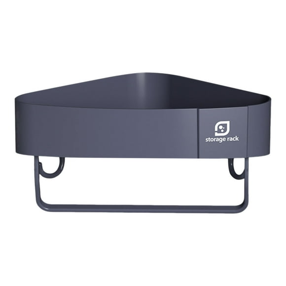 Organizador de baño de esquina elegante Organizador de baño práctico Organizador de baño versátil para almacenamiento en encimera Estante de esquina de baño compacto