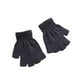 thumbnail image 5 of Qarigey 1 par de guantes de punto de medio dedo Unisex mitones sin dedos motocicleta ciclismo de carretera montar en bicicleta cálido mujeres Type8 NO8, 5 of 6