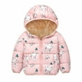 thumbnail image 1 of Winter Savings Clearance! Dezsed Baby Children Coats Winter Thick Cartoon Jackets For Boys Warm Plush Thicken Outerwear For Girls Hooded Jacket Kids Clothes Snowsuit 2-8 Years, 1 of 5