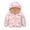 Pink, variant on Winter Down Coats for Kids Baby Boys Girls Light Puffer Padded Jacket Bear Hoods Infant Outerwear Toddler Jacket