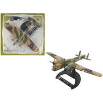 Armstrong Whitworth Whitley Mk.V Bomber Aircraft "RAF Driffield" Royal Air Force (1940) 1/144 Diecast Model Airplane by Luppa