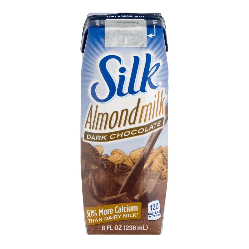 (12 Pack) Silk Dark Chocolate Almondmilk, NonDairy, Vegan, PlantBased