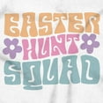 thumbnail image 2 of Cute Easter Egg Hunt Squad Daisies Hoodie Sweatshirt Women Brisco Brands S, 2 of 4