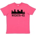 thumbnail image 3 of Inktastic Wichita Kansas City Skyline Youth T-Shirt, 3 of 5