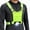 green, variant on Gesture-Sensing Running Light Reflective Vest Black for Night Walking Cycling Jogging Hiking