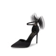 thumbnail image 1 of Zapatos de Tacón Estileto de 10 cm para Mujer DREAM PAIRS SDPU2322W en Negro, 1 of 5