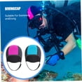 thumbnail image 5 of Capucha de Buceo Traje de Neopreno Térmico Gorro de Neopreno de 2,5 mm Gorros de Natación con Correas para la Barbilla para Esnórquel Deportes Acuáticos 2 Piezas Capuchas de Natación, 5 of 5