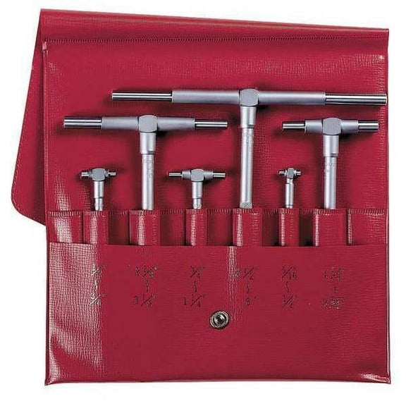 Mitutoyo Telescoping Gauge Set,Number of Pieces 6 155-903