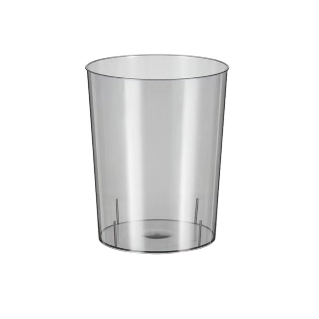 Naiovety Cubo de basura de baño impermeable ABS con tapa para duradero Cubo de basura y juego de escobillas de baño Cubo de basura con Almacenamiento y organización del hogar La negro transparente uno