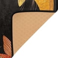 thumbnail image 3 of Yayeee Area Rugs for Living Room 6.7'x4.8' Indoor Non Slip Washable Bedroom Carpet, Black Fish Pattern, 3 of 5
