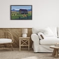 thumbnail image 3 of Stupell Industries Farmhouse Grazing Cattle at Solitary Cabin Black Floating Frame Canvas Art, 25 x 17, by Renel Peters, 3 of 8
