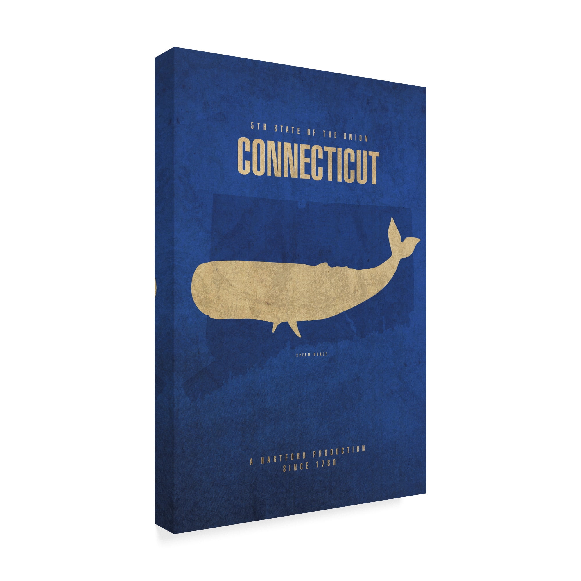 Trademark Fine Art 'State Animal Connecticut' Canvas Art by Red Atlas Designs