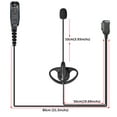 thumbnail image 6 of HYS 2 Way Radio Headset with Swivel Boom Microphone for Motorola XPR 7550e XPR6350 XPR6550 Walkie Talkie, 6 of 7