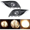 thumbnail image 3 of LABLT Luces de niebla de repuesto para  Versa 2015-2018, de conducción, conjunto de 1 par, lente transparente con foco, arnés, interruptor, lámpara 261558990A 261559B91B, 3 of 7