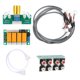 thumbnail image 3 of 4 Way Audio Input Switch Module DC 7V-30V AC 6V-20V Easy To Install Signal Selector Module For Computers TVs ANGGREK Switching Relay, 3 of 8