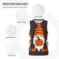 thumbnail image 3 of Naloa Fall Gnomes Basketball Jersey Reversible Men's Mesh Athletic Sports Shirts Training Practice S-4XLMedium, 3 of 6
