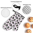 thumbnail image 3 of Salouo Cute Animal with Cow for Oven Mitts and Potholders BBQ Gloves-Oven Mitts and Pot Holders Non-Slip Cooking Gloves for Cooking Baking Grilling (4-Piece Set), 3 of 6