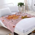 thumbnail image 3 of Cozy Flannel Blanket with Colorful Autumn Leaf Design - Soft Warm Perfect for Sofa Travel Bed and Chair - Ideal for Fall Decor, 3 of 7