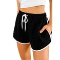 thumbnail image 1 of KOMOO Womens High Waist Shorts Summer Casual Comfy Athletic Shorts Workout Running Yoga Shorts with Pockets, 1 of 5