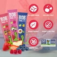 thumbnail image 3 of Bob Snail Fruit Stripes Berry Mix Family Pack - Gluten-Free, 42 ct, 3 of 8
