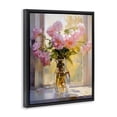 thumbnail image 2 of Stupell Industries Contemporary Pink Flowers in Sunlit Vase Black Floating Frame Canvas Art, 17 x 21, by Creative Studio, 2 of 8