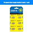 thumbnail image 3 of CHAXIN 6 Pairs Carbon Steel Quick Master Links for Mountain Road Bike 6/7/8/9/10/11/12S, 3 of 7