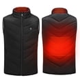 thumbnail image 2 of Chaleco calefactor traje calefactor para niños chaqueta acolchada de algodón con calefacción de otoño e invierno clip de caballo con carga USB ropa para niños abrigo cálido, 2 of 4