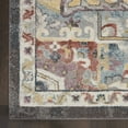 thumbnail image 5 of Nourison Juniper Persian Charcoal Multi 2'2" x 7'6" Area Rug, (2x8), 5 of 8
