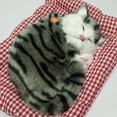 thumbnail image 4 of Zhaomeidaxi Lovely Simulation Animal Doll Plush Cat Toy Kids Toy Decorations Stuffed Toys, 4 of 7