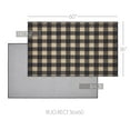 thumbnail image 6 of VHC Brands Black Check Indoor Rug Rect 36x60, Polyester Area Rug, Accent Rug, Floor Decor, Black Check Collection, Rectangle 36x60, Country Black, 6 of 6