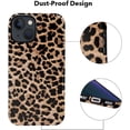 thumbnail image 5 of Cute Leopard Print Pattern iPhone 14 Pro Case Luxury Girl Female Fashion Slim Shockproof Water Resistant Soft TPU, 5 of 5