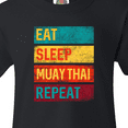 thumbnail image 4 of Inktastic Eat Sleep Muay Thai Repeat Youth T-Shirt, 4 of 5