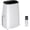 15000BTU-White with Black Top, variant on JoanKaren 10000 BTU Portable Air Conditioner w/ DIY Window Kit,Cools Room up to 450 Sq. ft,3-in-1 AC Unit with Cooling,Dehumidifier,Fan,Smart Floor Standing AC