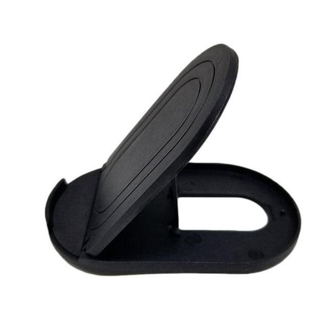 tredstone Phone Stand Folding Desktop Tablet Support Portable Plastic Mini PC Holder Smartphone Bracket, Black