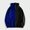 Blue, variant on Valora Men Sweatshirt Men's Hoodies Sweatshirts Autumn Winter Color Blocked Long Sleeve Hooded Cardigan Sweatshirt for Men Yellow XL