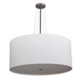 thumbnail image 6 of Meyda 171176 36 in. Cilindro White Textrene Pendant, Nickel - Lodge Fabric Acrylic, 6 of 6