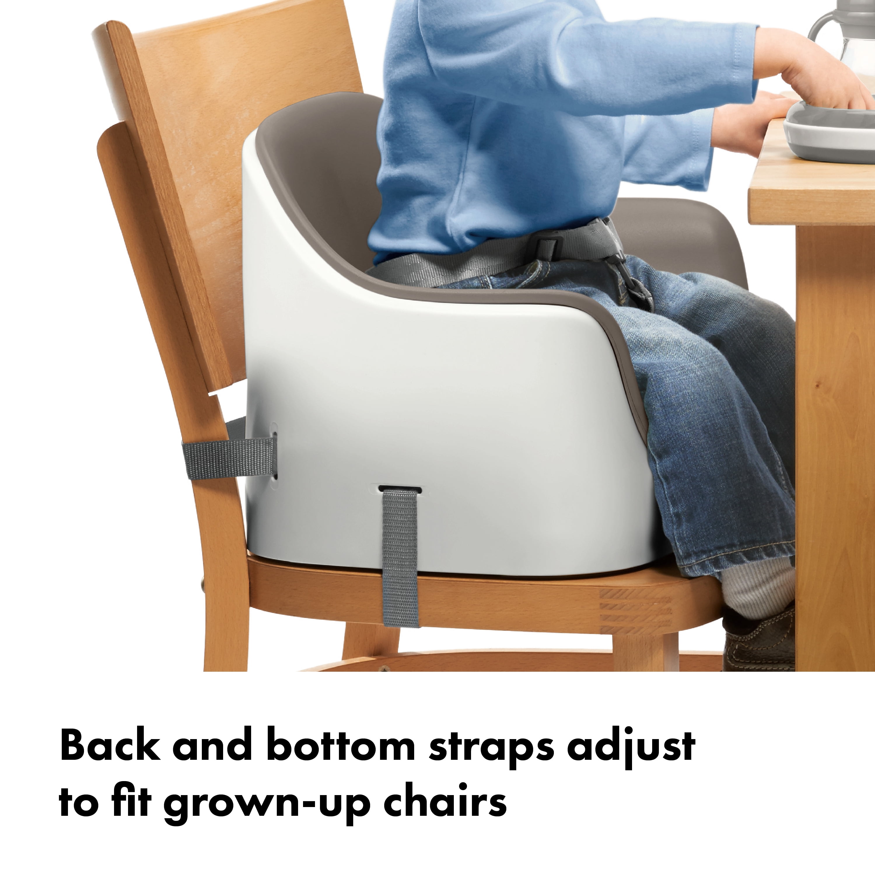 OXO Tot Toddler Nest Booster Seat With Removable Cushion - Taupe